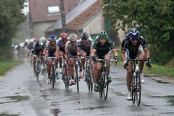 Bjorn Leukemans (Vacansoleil) at the front.