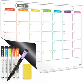 Color coordinated calendar