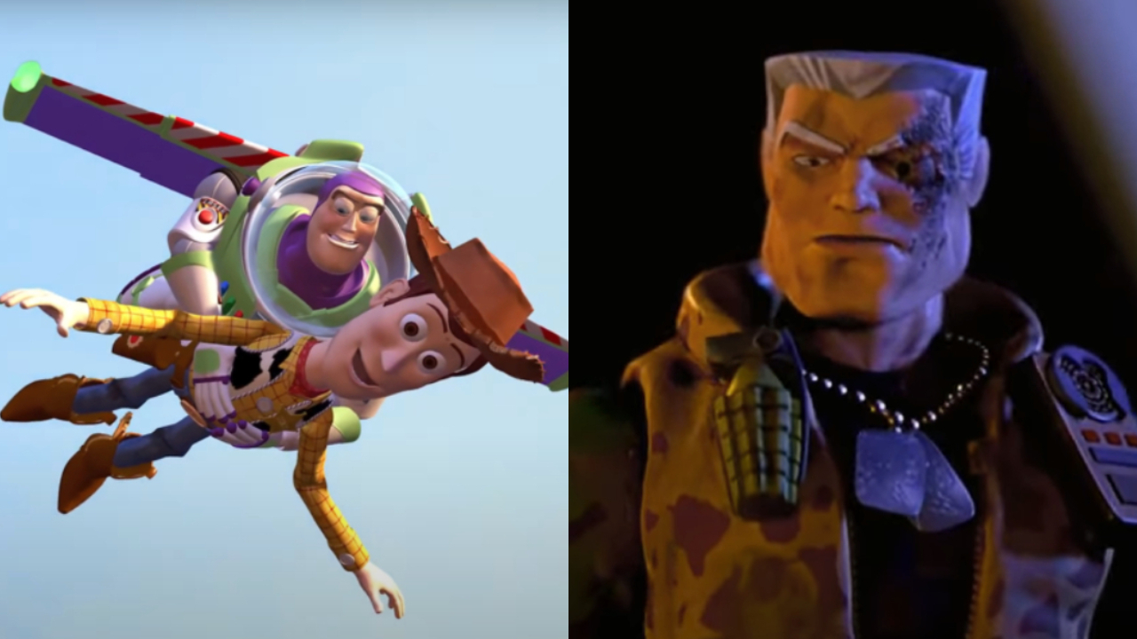 Woody and Buzz in Toy Story and Major Chip Hazard in Small Soldiers