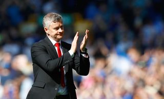 Manchester United boss Ole Gunnar Solskjaer apologised to the visiting fans after the match