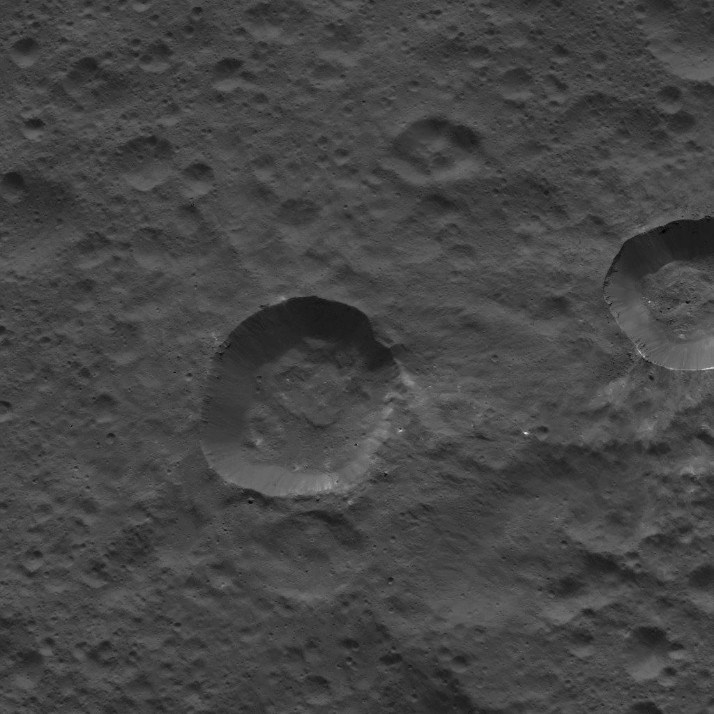 Ice Volcanoes May Have Erased Craters On Dwarf Planet Ceres | Space