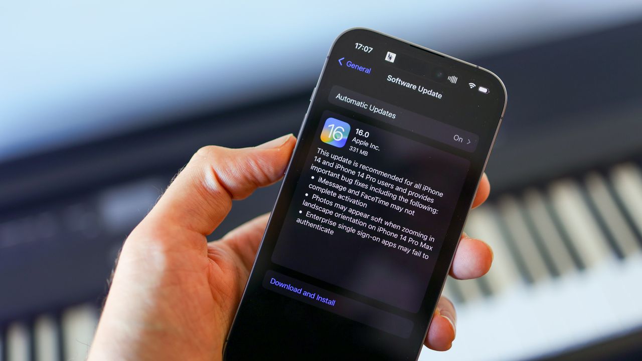 A photo of the iPhone 14 Pro