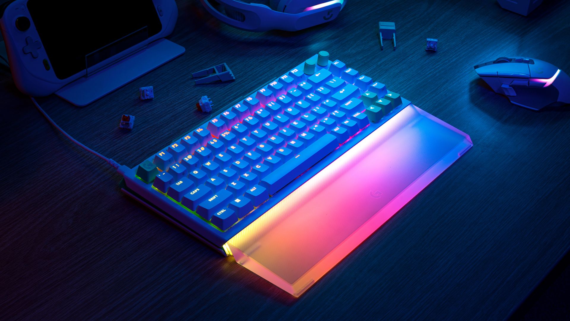 A Logitech G512 X Keyboard