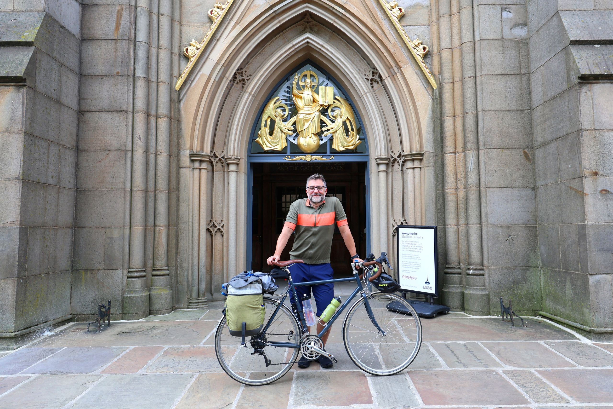 ‘I would encourage everybody to cycle to their local cathedral and just go and listen’: meet the man on a mission to save choral music by bike