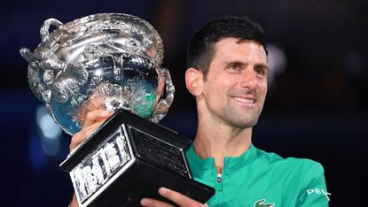 Novak Djokovic is a nine-time Australian Open champion