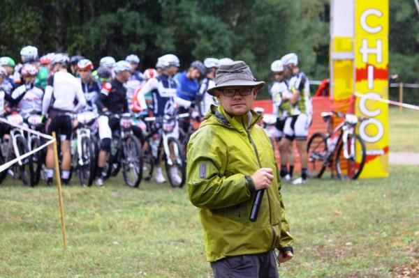 Racers are lined up and ready to start