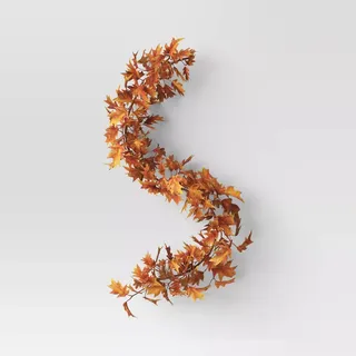 Oak Leaf Fall Garland - Threshold™