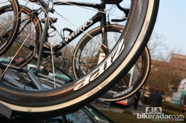 Tom Boonen (Omega Pharma-QuickStep) will race the hell of the north on 27mm-wide FMB Paris-Roubaix tubulars.
