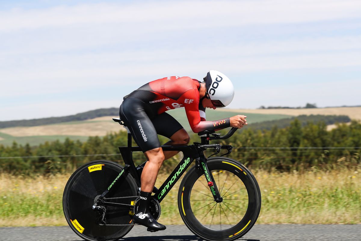 Liam Magennis on his way to victory