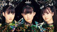 Babymetal posing for a photograph in 2026