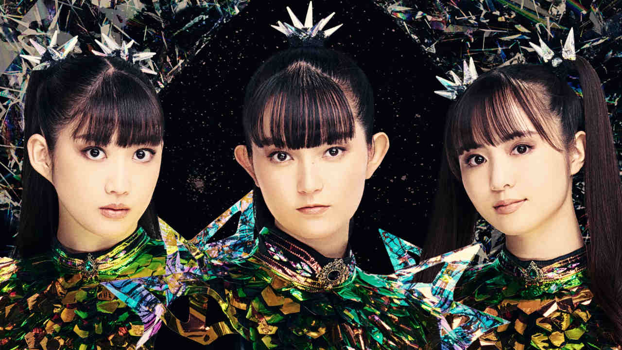Babymetal posing for a photograph in 2026