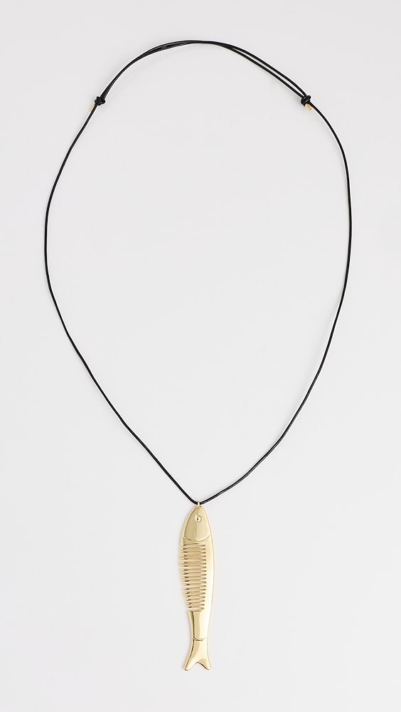 Madewell Xl Sardine Comb Cord Necklace