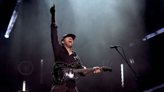 Tom Morello performs onstage during I Am The Highway: A Tribute To Chris Cornell at the Forum on January 16, 2019 in Inglewood, California