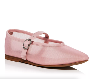 Aqua, Goldi buckled ballet shoes
