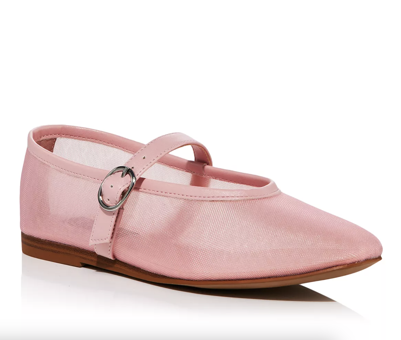 Aqua, Goldi Buckled Ballet Flats