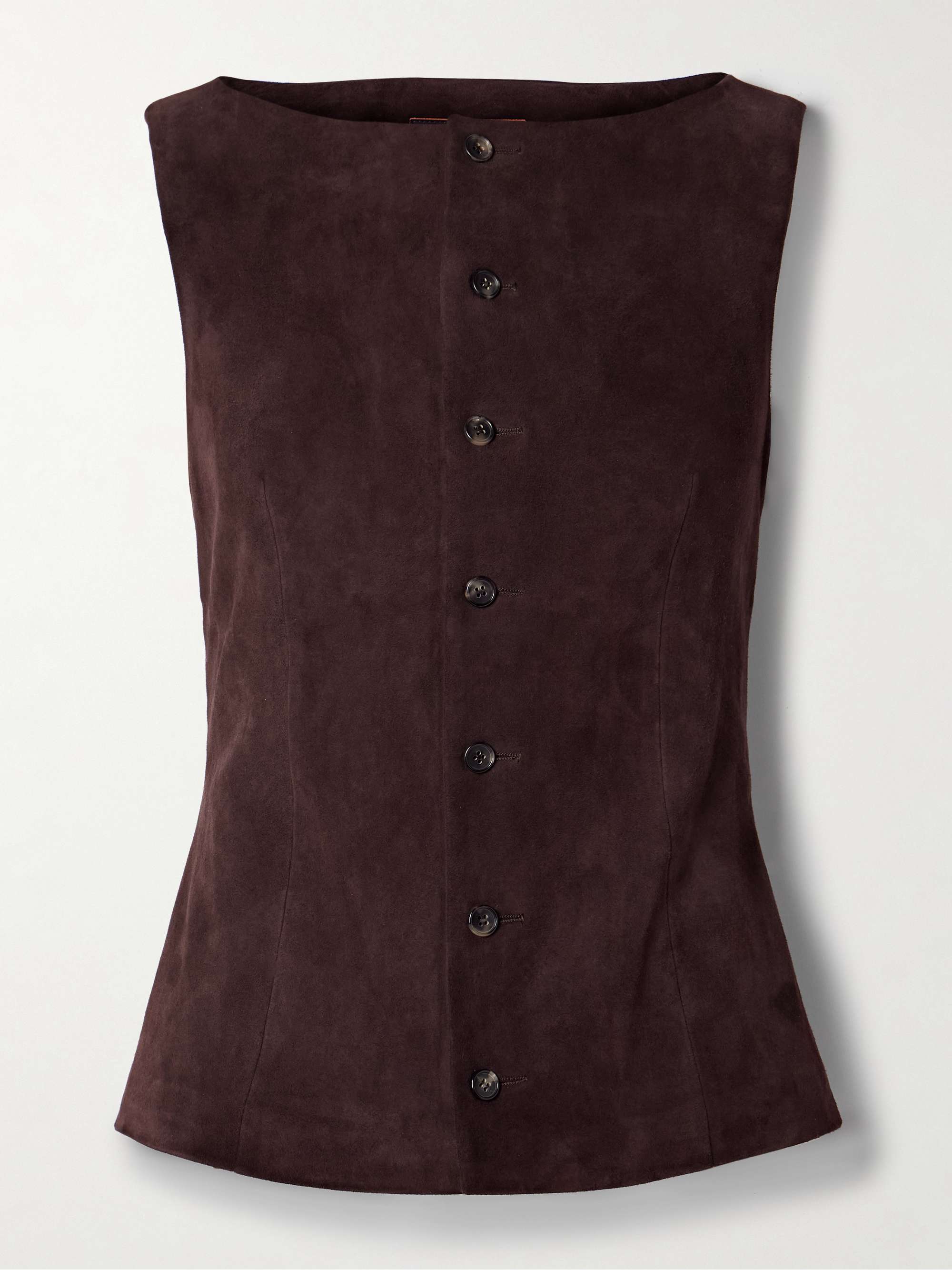 Suede Vest