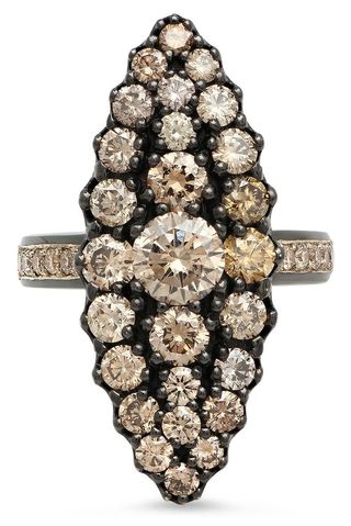 Colette Jeanne D'arc Marquise Cluster Ring