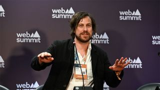 NymVPN CEO Harry Halpin speaking at Web Summit 2024 in Lisbon