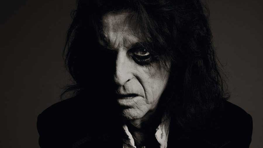 Alice Cooper looking moody