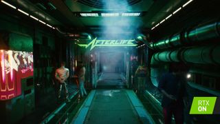 Cyberpunk 2077 with ray tracing on