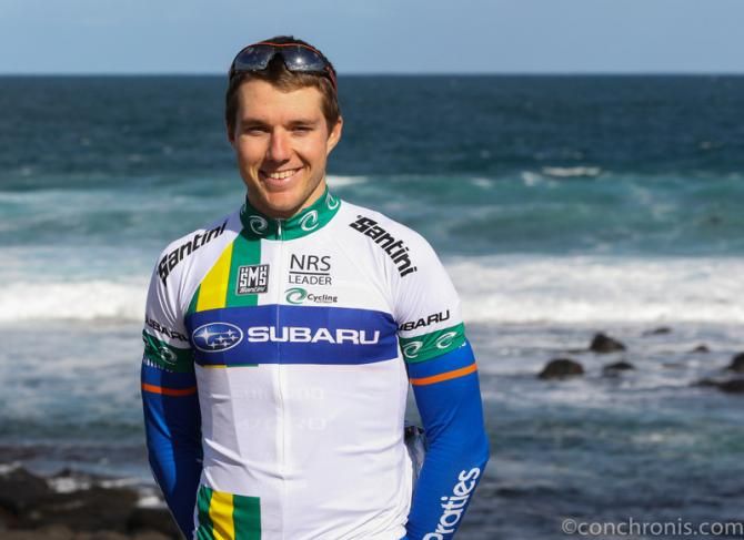 Brenton Jones (Avanti) in the NRS leader's jersey