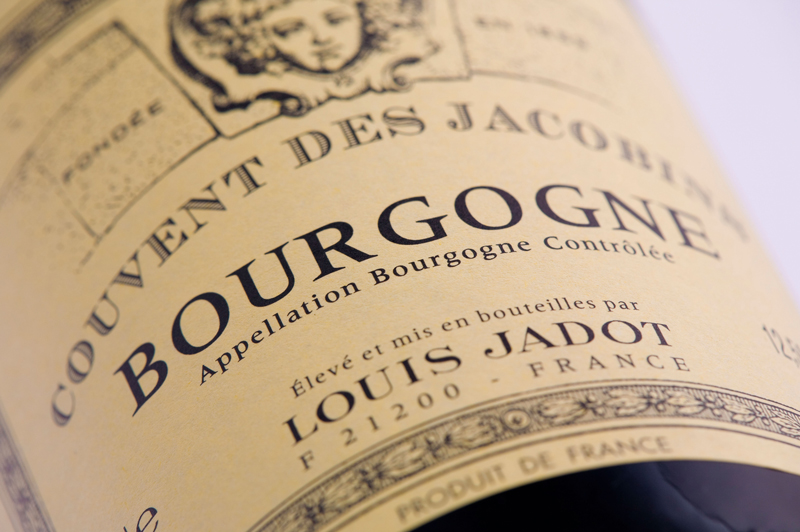 Louis Jadot wine label