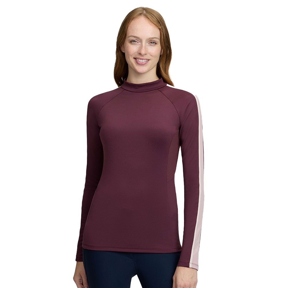 LeMieux Talia High Neck Base Layer Bramble