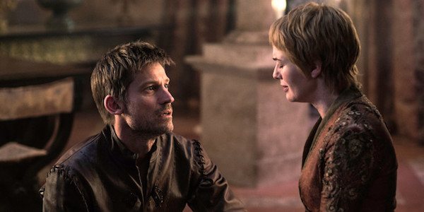 Jaime comforting Cersei after Myrcella&#039;s death