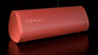 Sonos Roam 2 horizontal on an angle.