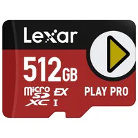 512GB Lexar Play PRO microSD Express Card| $119.99 $99.88 at AmazonSave $20