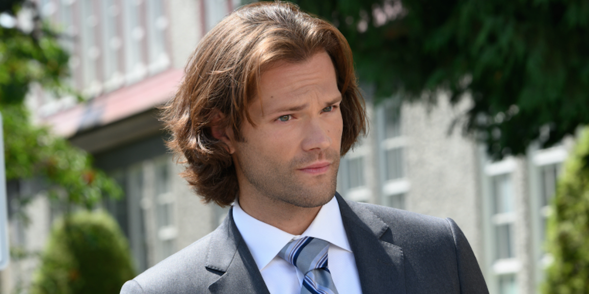 sam winchester in a suit supernatural jared padalecki