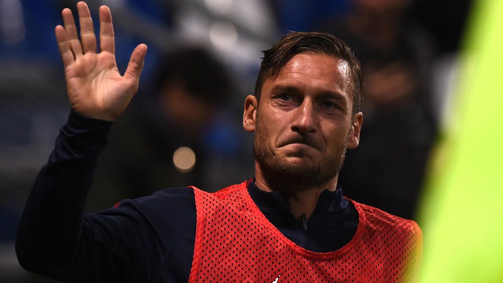 Roma star Totti back in training | FourFourTwo