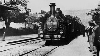 L'arrivée d'un train en gare de La Ciotat  