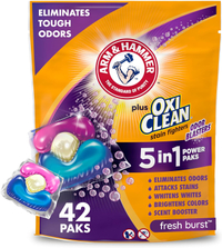 ARM &amp; HAMMER Plus OxiClean with Odor Blasters Concentrated Laundry Detergent | $7.38 at Amazon (save 26%)