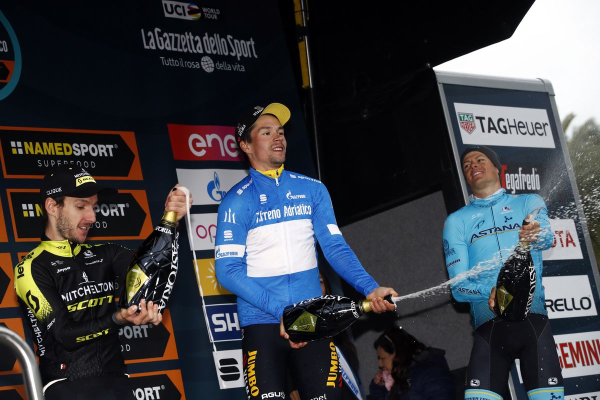 Champagne for the winner