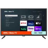 32” Class HD (720P) LED Roku Smart TV from onn: $144 $108.00 at Walmart