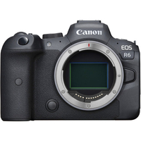 Canon EOS R6 (refurbished) |$2,249|$2,069
SAVE $180 at CANON -