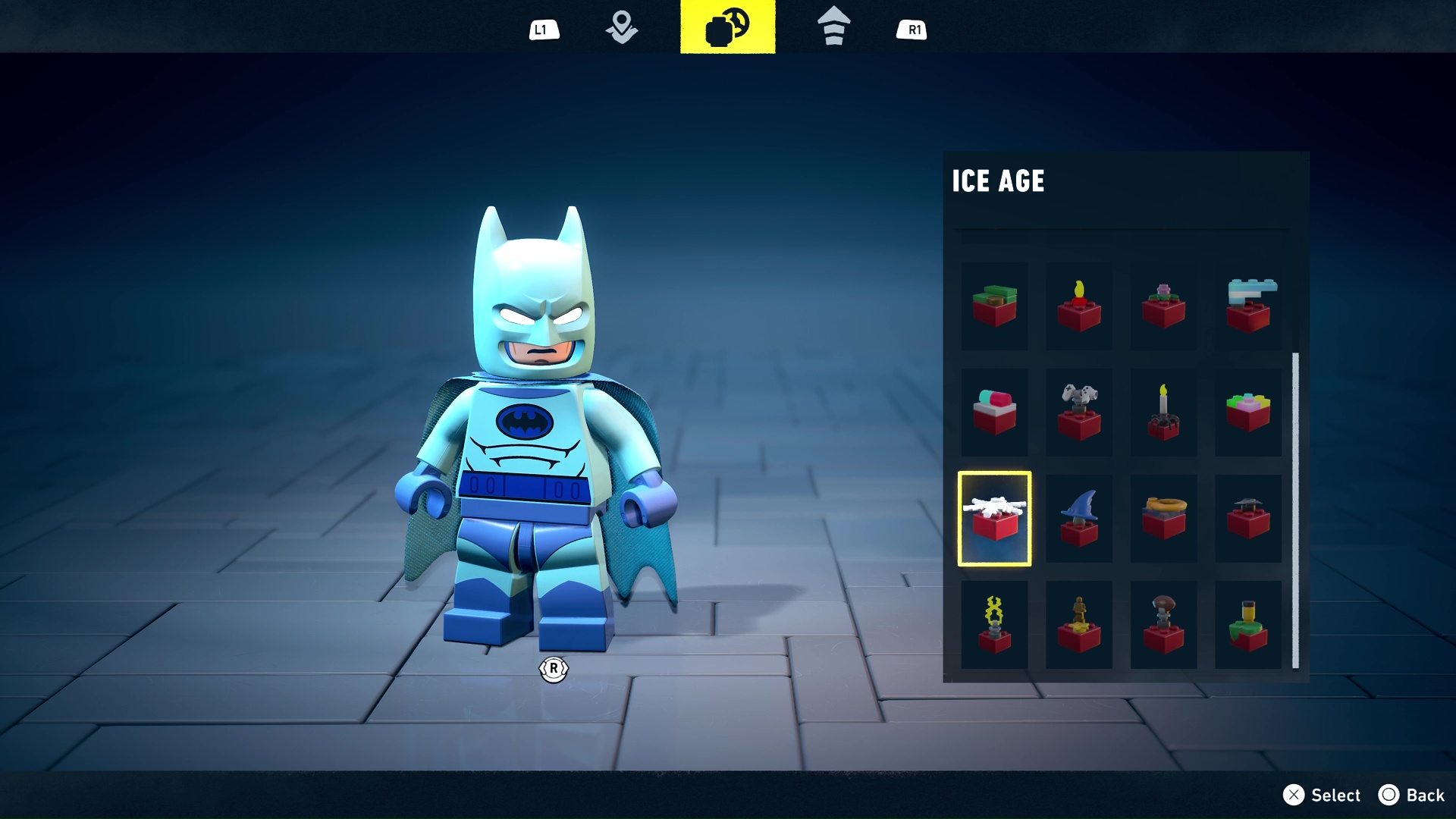 Ice Age Red Brick modifier in Lego Batman Legacy of the Dark Knight