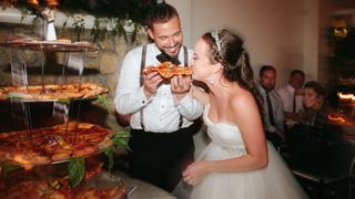 Pizza Wedding Cake