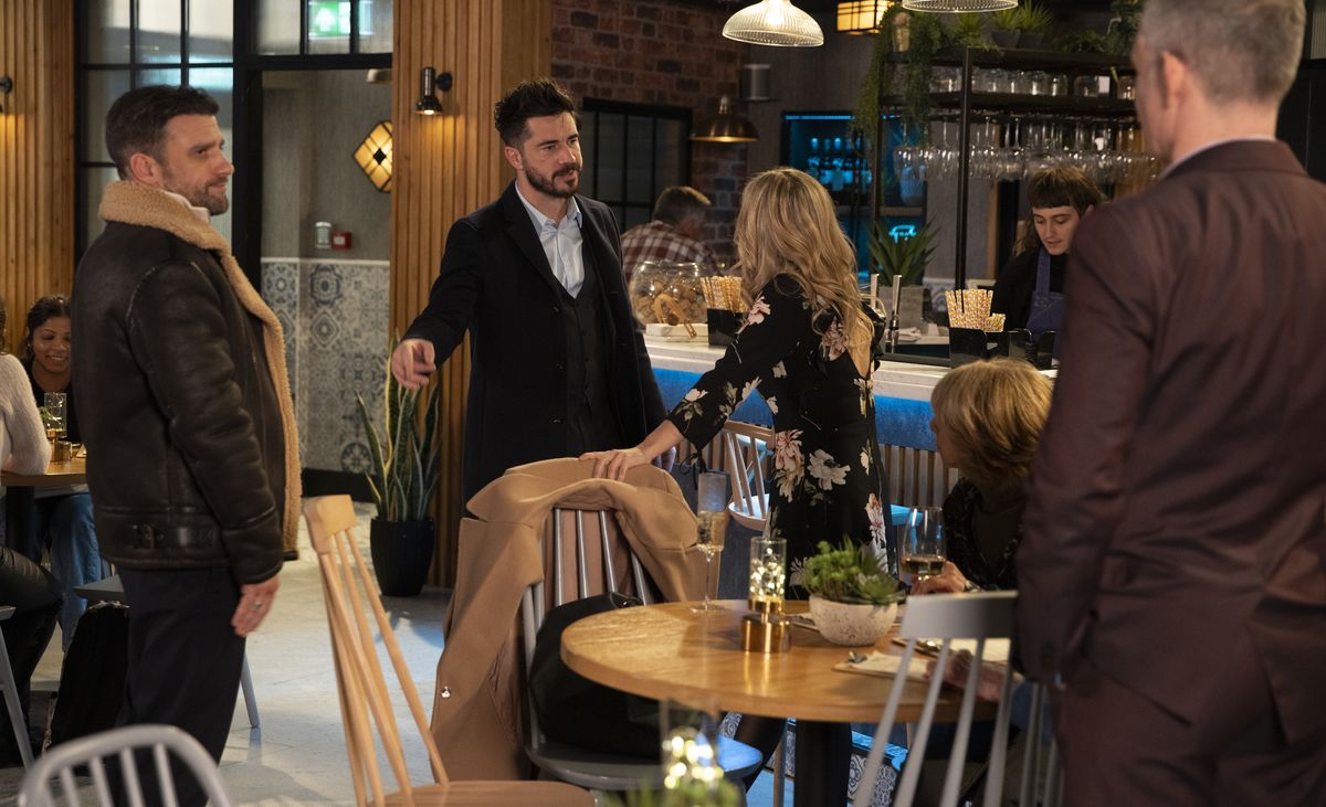 Adam Barlow can&#039;t control his anger.