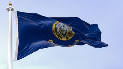 Idaho state flag for Idaho state tax guide