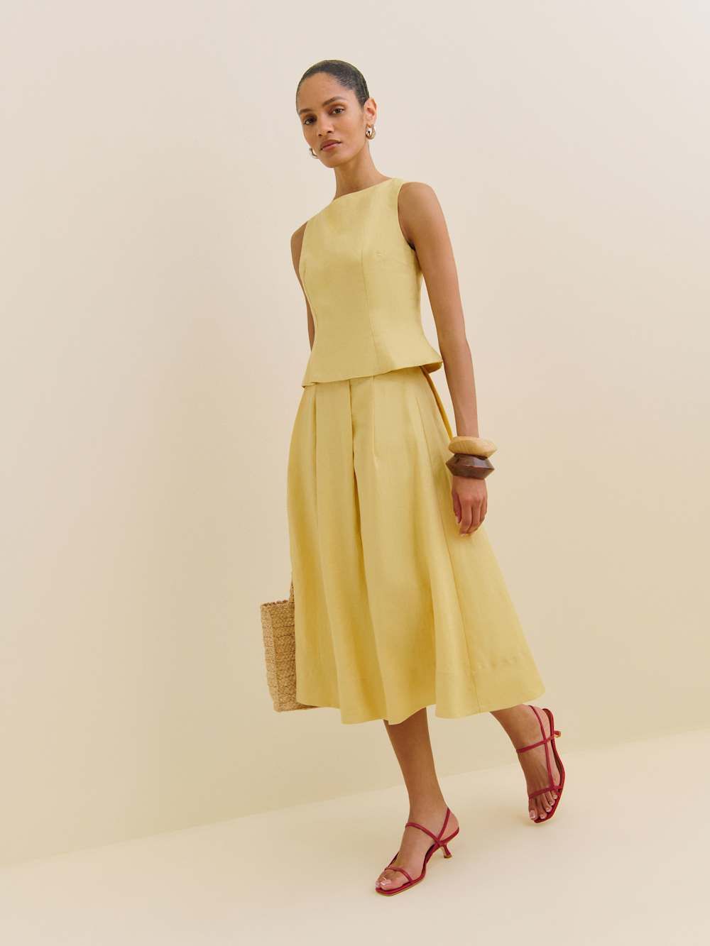 Moya Linen Two Piece