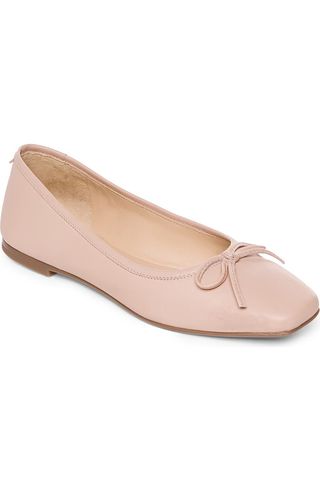 Bernardo Footwear Square Toe Ballet Flat