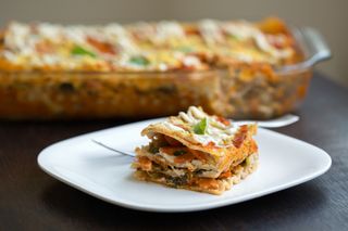 Jane Plan Vegetarian lasagne