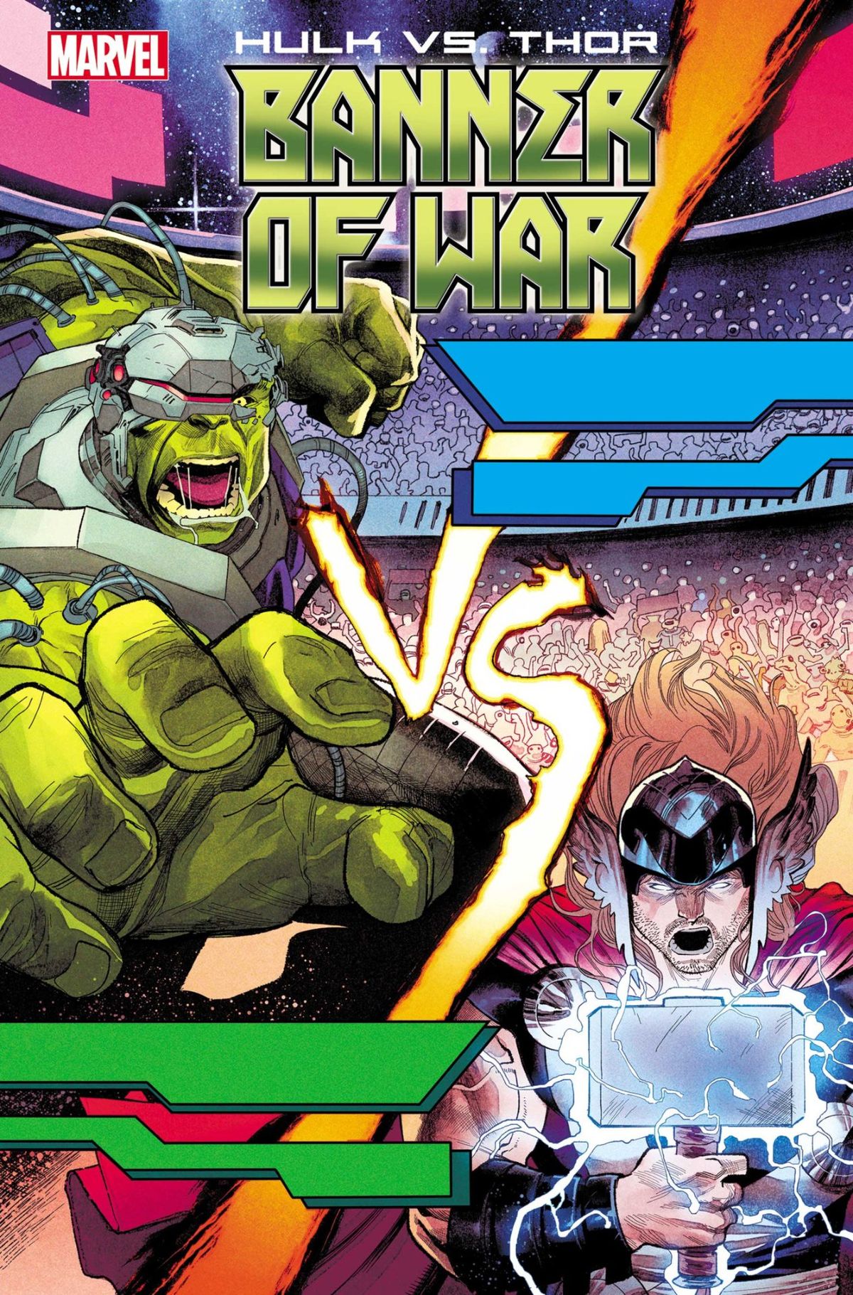 Hulk vs. Thor - Banner of War #1 covers