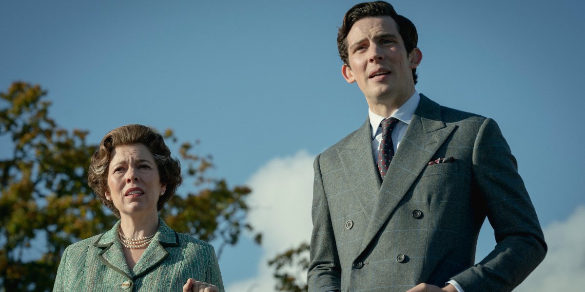 Olivia Colman and Josh O&#039;Connor in The Crown