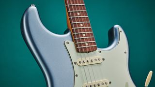 Fender Stratocaster in blue