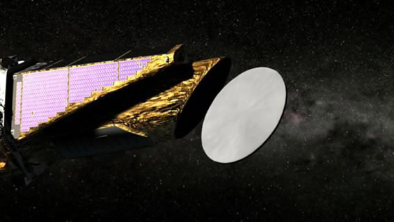 Planet-Hunting Kepler Telescope Lifts Its Lid