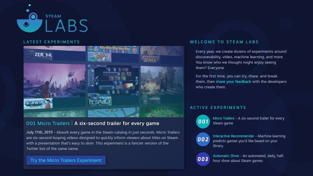 Steam Labs