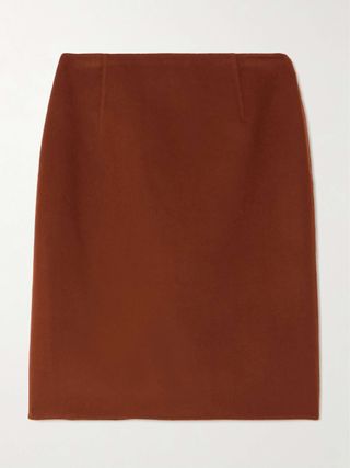 Vivian Cashmere-Blend Mini Skirt